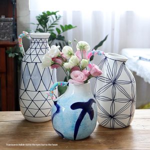 手繪不規則花瓶