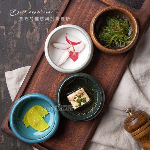 烏托邦復古粗陶醬料碟