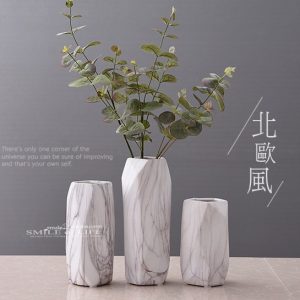 簡約北歐大理石花瓶