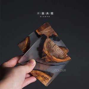 創意松木杯墊/壺承