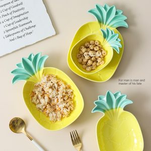 夏日氣息童趣水果碗盤