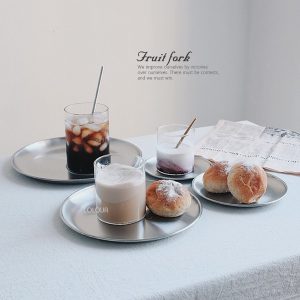 韓系ins風磨砂金屬圓盤