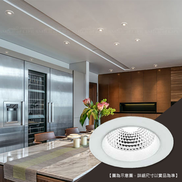 LED4W/7W三段調色崁燈:圖片 2