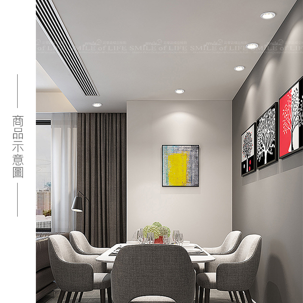 LED4W/7W三段調色崁燈:圖片 4