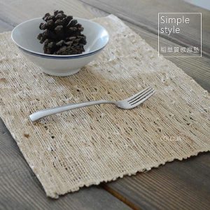 稻草質感麻墊【大/小款】