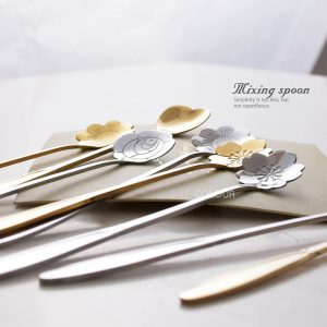 造型不銹鋼長柄攪拌勺