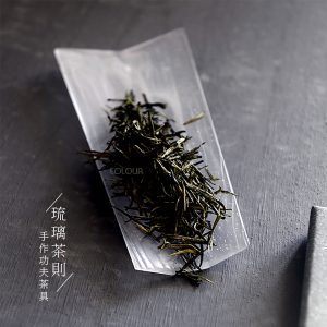 木紋琉璃茶則