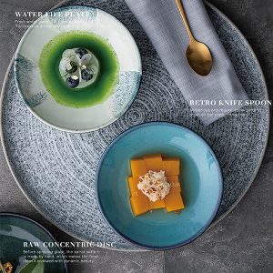 創意粗陶小碟子【三色】