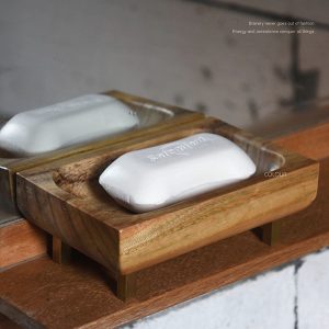 日式實木香皂盒