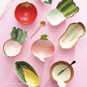 蔬果造型陶瓷盤【多款】