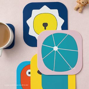 耐熱創意卡通矽膠隔熱墊 (三款)