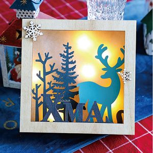 聖誕節桌面擺件【麋鹿大款】