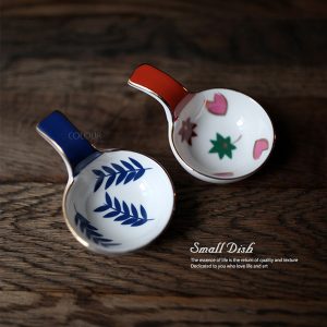 日式迷你小味碟【紅色/藍色】