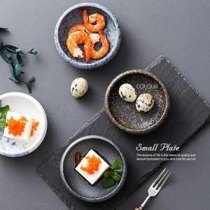 日式復古陶瓷醬料碟【五款】