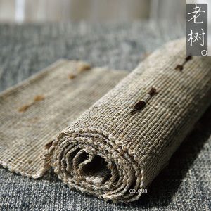 棉麻老樹茶席
