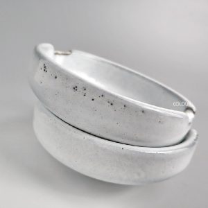 【微瑕】日做舊陶瓷調味碟