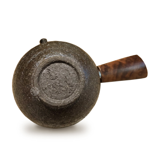 張允澄|黑岩志野柴燒側把壺BK-TP-006:圖片 3