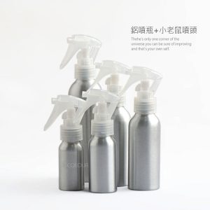 鋁製噴霧瓶100ml+透明噴頭