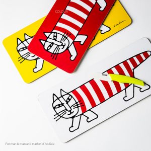 瑞典進口條紋貓系列【黃色鍋墊/紅色砧板】