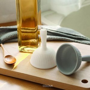 MINI矽膠漏斗【灰色】