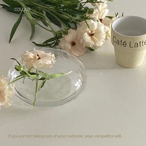 Shinymomo法式玻璃花瓶