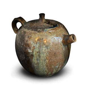 張允澄｜冶煉落灰柴燒茶壺 P-TP-003