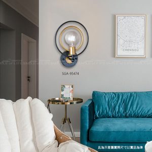 現代幾何圓藝術壁燈SGA-95474
