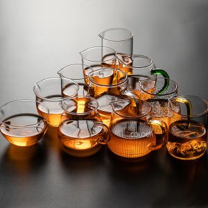 質感造型玻璃公道杯 【A-E】