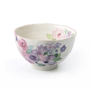 日式花卉陶瓷米飯碗【四款】