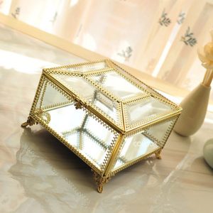 歐式玻璃首飾盒