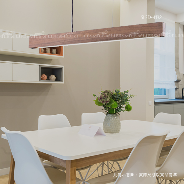 梧桐木長條吊燈 SLED-4278.4178.4132:圖片 10