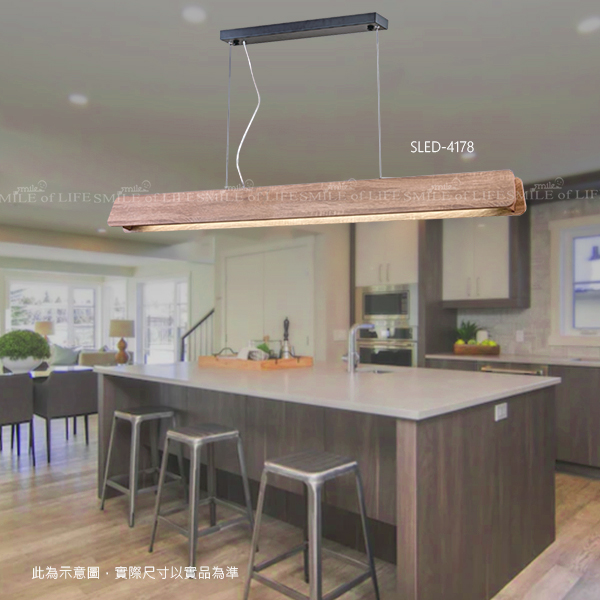 梧桐木長條吊燈 SLED-4278.4178.4132:圖片 9