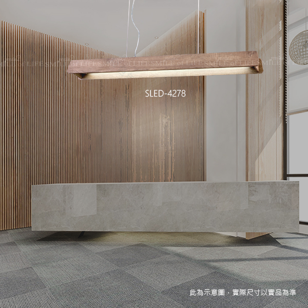 梧桐木長條吊燈 SLED-4278.4178.4132:圖片 6
