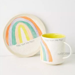 童趣彩虹啞光馬克杯