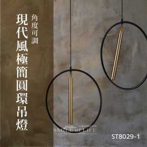 現代簡約圓環吊燈ST8029-1