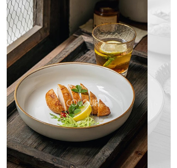 【微瑕】 朝霧系列8.5吋深盤-4色:圖片 6