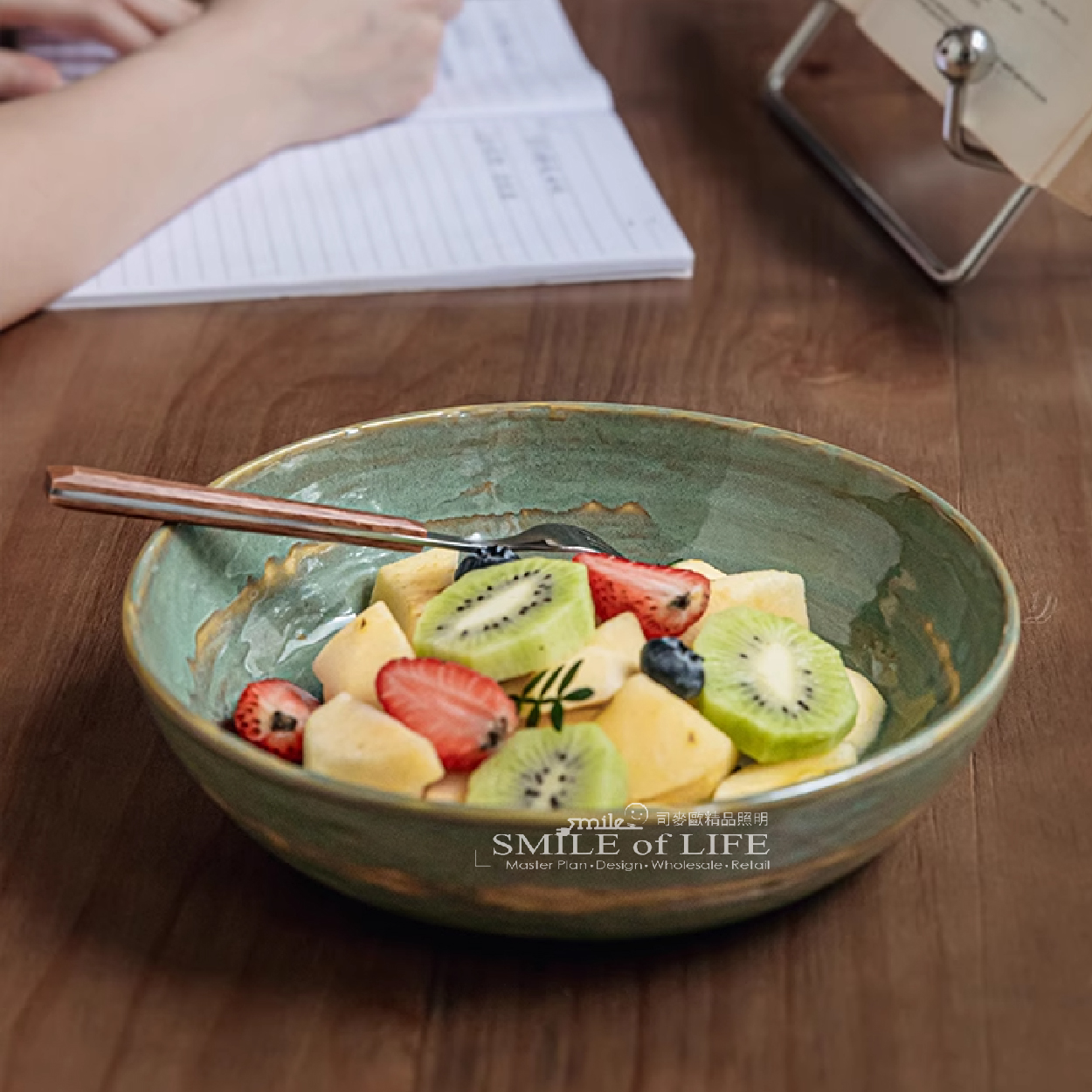 【微瑕】綠幕系列懷舊陶瓷碗:圖片 4