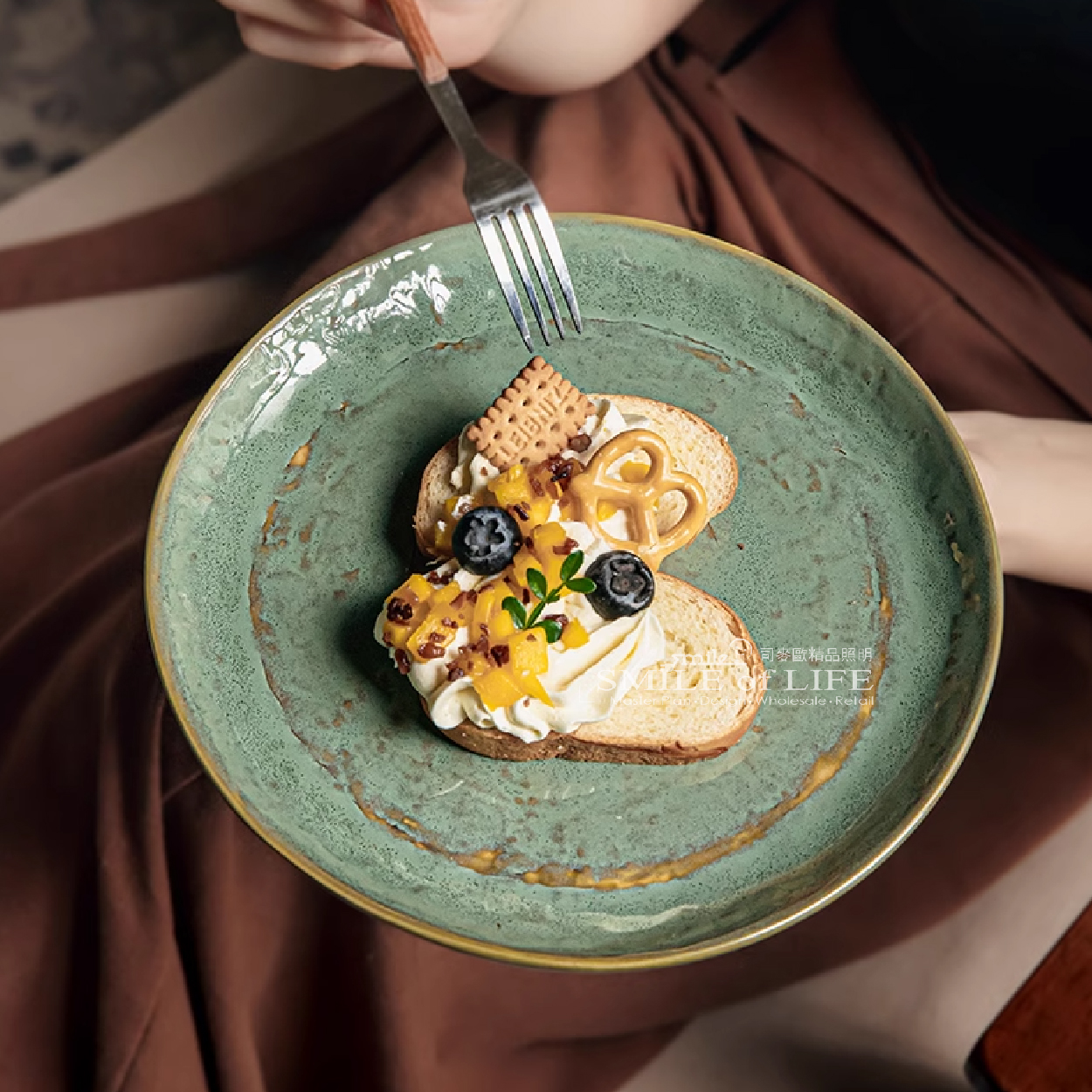 【微瑕】綠幕系列懷舊陶瓷碗:圖片 7