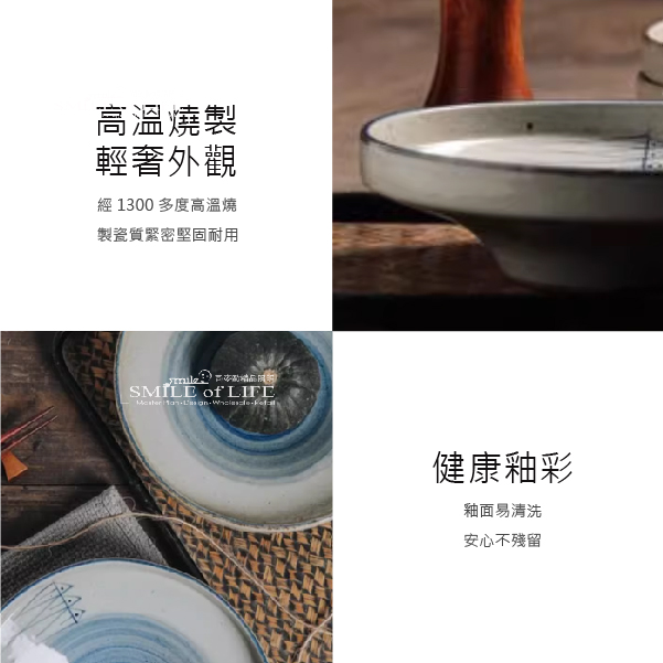 手繪釉下彩菜盤:圖片 6