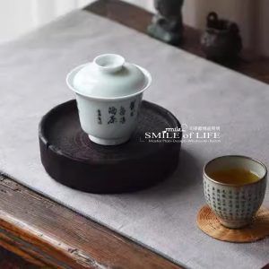 【現貨】香樟實木茶盤