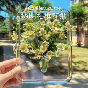 透明相框花瓶